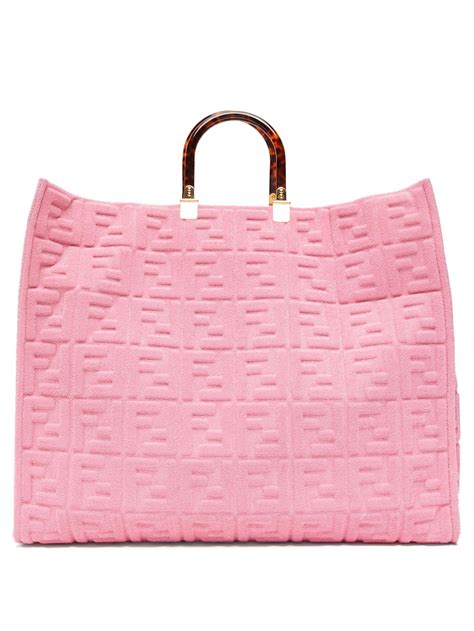 fendi pink tote|fendi totes lowest price.